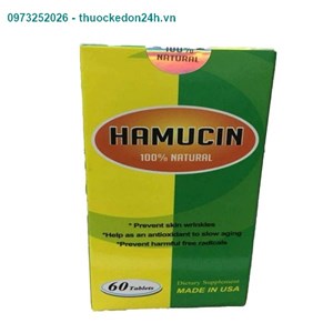 Hamucin 60 viên- viên uống bổ sung vitamin A C E