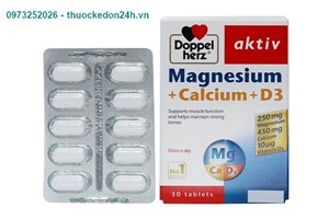 Magnesium Calcium D3 Hộp 30 Viên