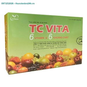 TC VITA hộp 30 viên – Bổ sung vitamin và khoáng chất