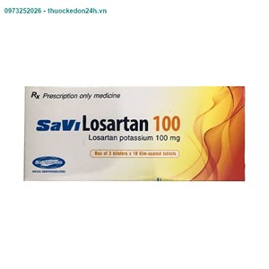 Thuốc SaVi Losartan 100mg