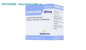 Thuốc Carbocistein - Điều Trị Rối Loạn Tiết Dịch Đường Hô Hấp