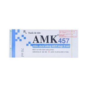 Thuốc AMK 457 -  Điều trị viêm tai giữa