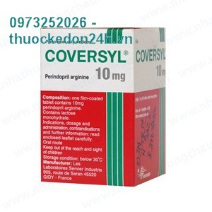 Thuốc Coversyl 10mg - Điều trị cao huyết áp 