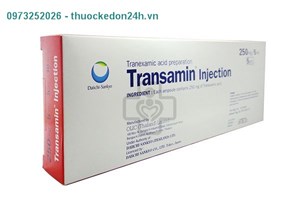 Transamin Inj.250mg/5ml - Thuốc Cầm Máu