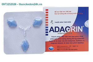 Adagrin 50mg  -Thuốc trị rối loạn cương dương