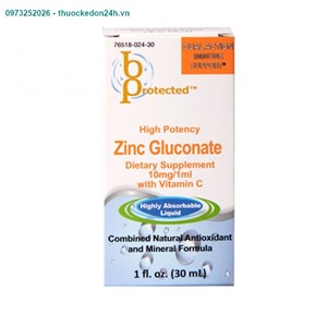 Zinc Gluconate Lọ 30ml – Bổ Sung Kẽm Và Vitamin C