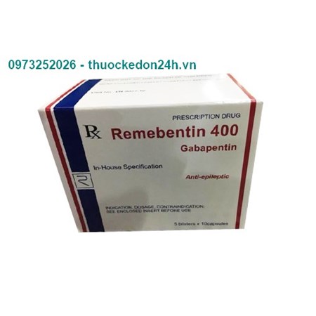 Remebentin 400 – thuốc điều trị động kinh