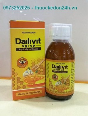 Dailivit Siro – Bổ sung vitamin