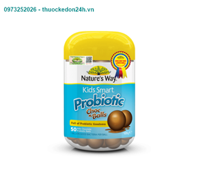 Kids Smart Probiotic Chocolate Balls Lọ 50 Viên