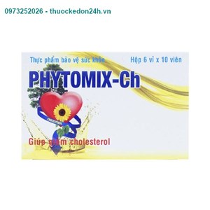 Phytomix-Ch 60 Viên – Viên Uống Giúp Giảm Cholesterol