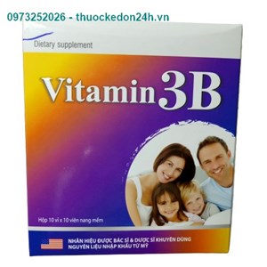 Viên uống bổ sung vitamin 3B USA