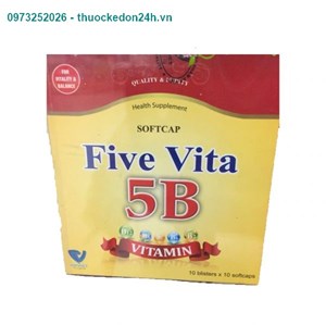 Viên uống bổ sung vitamin 5B Five Vita