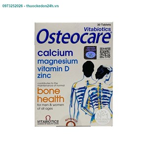 Vitabiotics Osteocare Hộp 30 Viên – Bổ Sung Vitamin Và Khoáng Chất