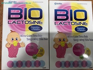Men Bio Lactosine – Giảm Tiêu Chảy Cường Tiêu Hóa (20 gói)