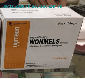 Thuốc Wonmels 500 mg/5 ml – Điều trị bệnh gan