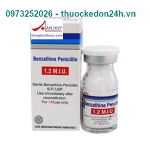 Thuốc Benzathine Penicillin 1.2 M.I.U - Điều trị nhiễm trùng