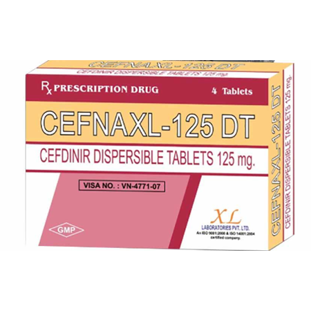 Thuốc Cefnaxl-125 DT - Điều trị nhiễm khuẩn 