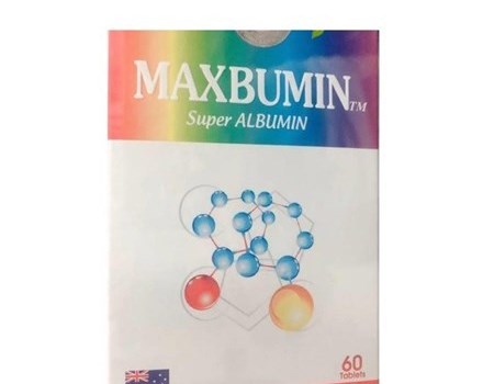  Maxbumin – Super Albumin Tăng cường sức đề kháng cơ thể, hỗ trợ phục hồi vết thương mau lành.