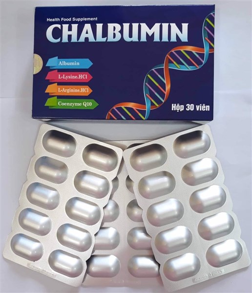 Chalbumin - bổ sung acid amin thiết yếu, hỗ trợ bồi bổ cơ thể, giúp tăng cường sức khoẻ
