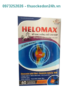 Helomax bổ sung dưỡng chất cho khớp.