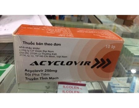 Acyclovir tiêm - Điều trị bệnh Zona