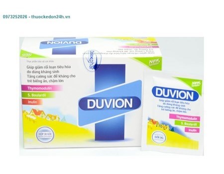 Duvion - Hỗ trợ tăng chiều cao và cân nặng cho trẻ 