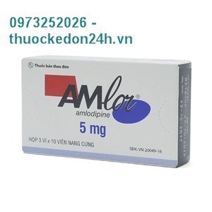 Amlor - Điều trị tăng huyết áp 