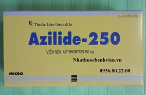 Thuốc Azilide – 250 - Chỉ định dùng trong nhiễm khuẩn