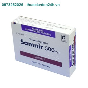 Samnir 500mg -  Điều trị Đường hô hấp dưới