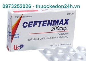 Thuốc Ceftenmax 200cap -  Trị nhiễm khuẩn