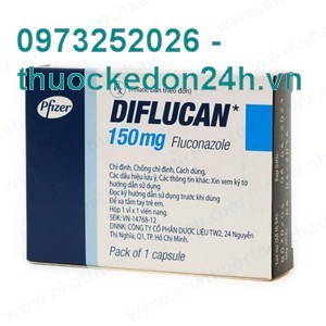 Thuốc Diflucan 150mg -  Điều trị các bệnh nấm Candida