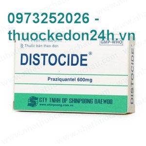 Thuốc Distocide 600mg -  Điều trị Sán máng