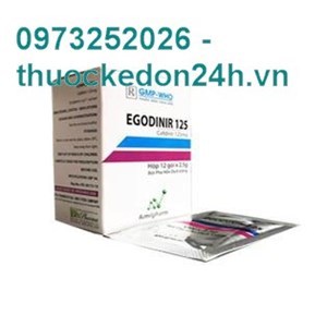 Thuốc Egodinir 125mg -  Điều trị các chứng nhiễm khuẩn đường hô hấp trên