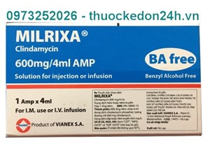 Thuốc Milrixa - Điều trị nhiễm khuẩn nặng