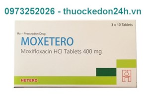 Thuốc Moxetero - Điều trị Viêm xoang nhiễm khuẩn cấp tính