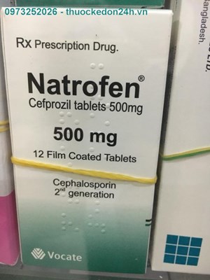 Thuốc Natrofen 500mg - Điều trị nhiễm trùng 