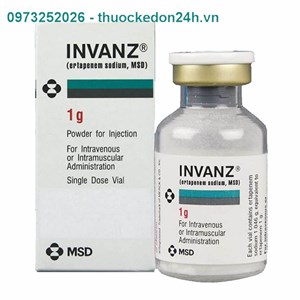 Thuốc tiêm Invanz - Điều trị nhiễm khuẩn 