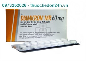 Thuốc Diamicron MR 60mg -  điều trị Đái tháo đường