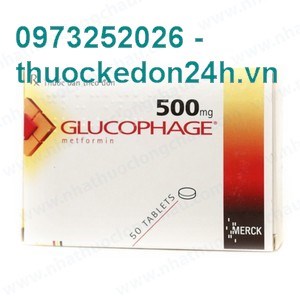 Glucophage 500mg- Điều Trị Đái Tháo Đường