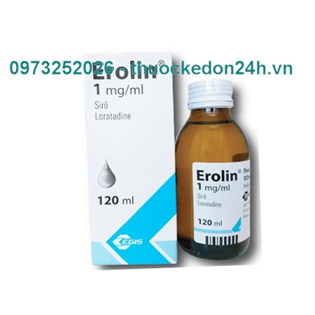 Erolin Siro 1mg/ml-Điều Trị Viêm Mũi Dị Ứng