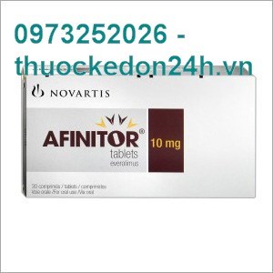 Thuốc Afinitor 10mg - Điều trị ung thư vú 