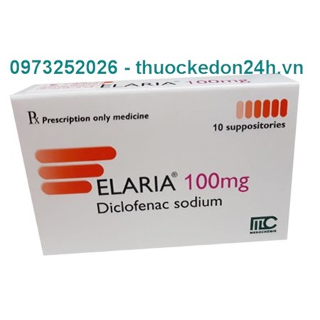 Thuốc Elaria 100mg - Điều trị viên khớp