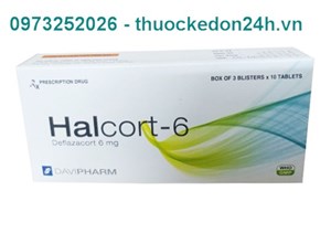 Thuốc Halcort 6mg - Điều trị viêm xương khớp 