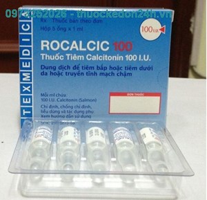 Thuốc Rocalcic 100 - Điều trị bệnh xương khớp 