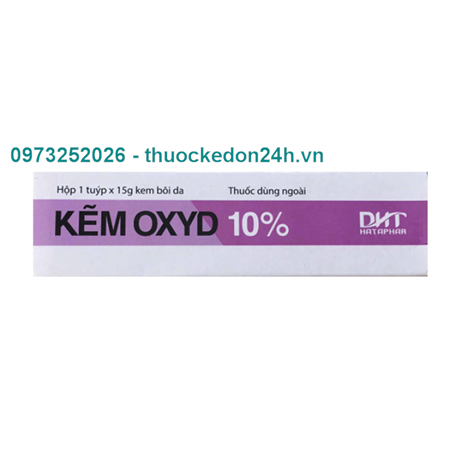 Kẽm OXYD 10% - Chữa viêm da