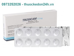Thuốc Trosicam 7.5mg - Điều trị viêm khớp 