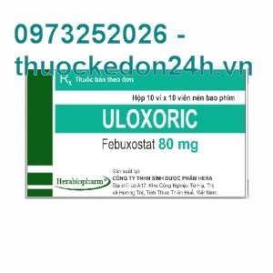 Uloxoric 80mg – Điều trị Bệnh gout