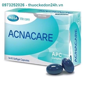 Thuốc Acnacare – Điều trị mụn,viêm các tuyến bã nhờn