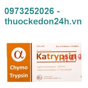Thuốc Katrypsin - Điều trị phù nề
