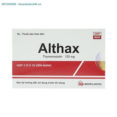  Thuốc Althax 120mg -  Điều trị nhiễm trùng 